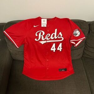Nike Authentic Cincinnati Reds Elly De La Cruz #44 Red MLB Jersey Men’s Sz: L